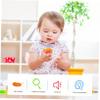 COOLHIYA 8Pcs Wooden Animal Castanet Educational Percussion Instruments for Preschool Early Learning Brain Development Musical Flapper view 3