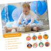 COOLHIYA 8Pcs Wooden Animal Castanet Educational Percussion Instruments for Preschool Early Learning Brain Development Musical Flapper view 4