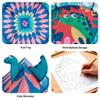Hallo Deer Dinosaur Kids Play Tent, Foldable Pop Up Tent Kids, Castle Kid Tent Indoor Outdoor Fun & Imagination, Toddler Tents Indoor Gifts for Baby Boys Girls view 4