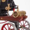 Retrol Engine HM-01 7cc Engine 4-Stroke Horizontal Hit and Miss Internal Combustion Engine Model (Assembled Version/Red) + Base Equipment + CDI Igniter + Spark Plug Kit + Transport Cart view 4