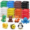 VioraWhite 40 Pcs 21oz Air Dry Clay Bulk Modeling Ultra Lightweight Foam Modeling Clay for Kids Adults Magic DIY Crafts Party Arts and School Project Gifts Supplies(Classic Colors) view 1