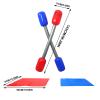 Beach Batons, Battle Outdoor Accessories, Battle Duel Sticks, Inflatable Gladiator Game Batons Set for Beach Gladiator Games, Teens view 3