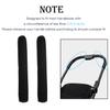 2 Pack Stroller Handle Cover(11.02 * 5.51 inches), Replacement Baby Stroller Handle Pads, Handle Sleeve Cover for Baby Stroller Pushchair, Pushchair Armrest Dust Proof Handle Sleeve view 3