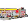 1/64 Scale Shell Gas Station Model, Highly Detailed Miniature Building Diorama, Model Building for Cars, Excluding Vehicles and Figures view 3