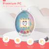 Protective Case for Tamagotchi Original  Clear PC Hard Shell Cover for Tamagotchi Original Electronic Pet,Waterproof Sweatproof Washable Shockproof Anti-Drop 360 Full Protection(Clear) view 3