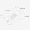 2025 New Baby Bathtub for Sink Baby Bath, Newborn Butt Washing Tool, Bathtub Seat for Baby Accessories, Hip Washing Tool with Foldable Stand for Counter Sink and Bathtub Infant Bath Rack view 2
