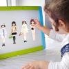 Magnetic Paper Dolls  14x10cm Magnetic Paper Dress-Up Dolls | Princess Mag Doll Cutouts for Creative Pretend Play | Fun Outfit Changing for Kids Aged 3-12 view 3