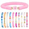 CoguZed 10 Pack Adjustable Neon Friendship Bracelets - Perfect for Concerts, Parties, Classroom Activities & Goodie Bag Stuffers view 1