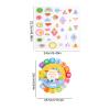 Baby Activity Cards - Hand-Eye Skills Flashcard, Educational Preschool Learning Cards, Fun Motor Skill Builder, Easy to Use Teaching Aid, Top Toddler Development, Learning Tools for Home Traveling view 2