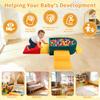 Foam Climbing Blocks for Toddler, Indoor Soft Climbing Toys with Ball Pit for Baby, 6pcs Soft Play Set Climbing Crawling Blocks for Playroom LivingRoom, Birthday Gift for 1-3 Years(Balls not Included) view 3
