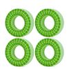 Rc Accessories For SCX10 For Capra For Wraith 1/10 4PCS Waterproof 2.2" Silicone Rubber Insert Foam 125x45mm RC Crawler Car Upgrade Parts(Green) view 1