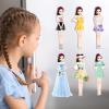 Magnetic Paper Dolls  14x10cm Magnetic Paper Dress-Up Dolls | Princess Mag Doll Cutouts for Creative Pretend Play | Fun Outfit Changing for Kids Aged 3-12 view 2