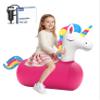 JOSEN Bouncy Hopper Giant Unicorn Ride On Toys, Inflatable Bouncing Animal Hopper with Hand Pump, Jumping Hopping Toys Up to 250lbs, Indoor Outdoor Bouncers for Teen Kids Girls Boys Ages 5+ view 1
