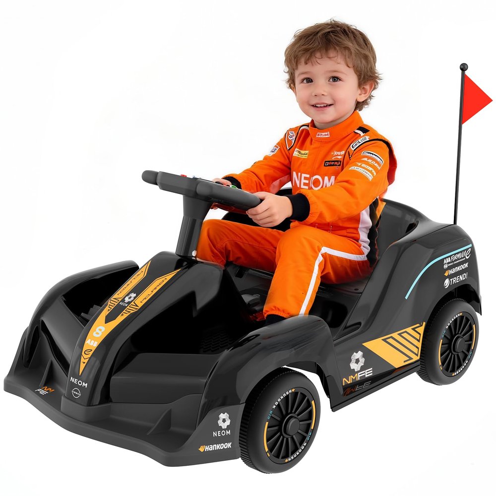 12V Ride On Toys for Toddler Christmas,Boys Electric Toy Cars for Toddlers 1-3 to Drive,Power Wheels with Remote Control,Music, Dual Motors,Bluetooth,3 Speeds