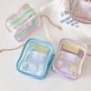 RSHuiOUXX Cartoon Design PVC Transparent Storage Bag Lightweight Clear Display Pouches Practical for Girls Kids Daily Use view 3