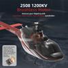 B-ell 206 RC Helicopter for Adults, F08 1/27 2.4G 6CH Brushless Direct Drive 6G Flybarless RC Helicopter with Optical Flow Positioning, Remote Control Helicopters, Stunt Aircraft - RTF, Mode1/Mode2 view 3