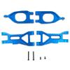 Aluminum Front Upper & Lower Suspension Arms Upgrade Set for ARRMA 1/10 Gorgon 4X2 2WD Monster Truck, Replacement Parts #ARA330750#ARA330752 (Blue) (Blue) view 2