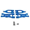Aluminum Front Upper & Lower Suspension Arms Upgrade Set for ARRMA 1/10 Gorgon 4X2 2WD Monster Truck, Replacement Parts #ARA330750#ARA330752 (Blue) (Blue) view 3