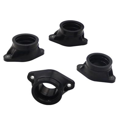 4pcs Carburetor Interface Manifold Intake Glue For YZF600 2006-2011 2016 2C0-13586-00 2C0-13596-00