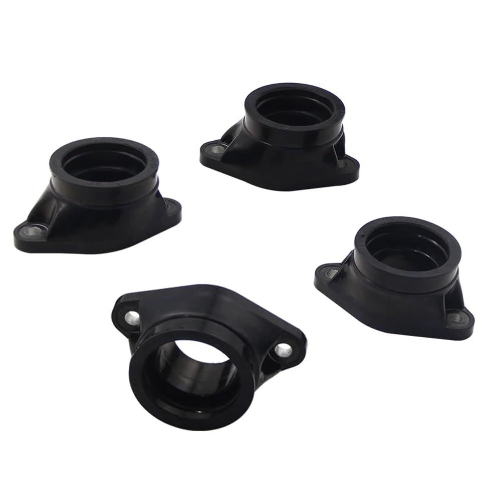 4pcs Carburetor Interface Manifold Intake Glue For YZF600 2006-2011 2016 2C0-13586-00 2C0-13596-00