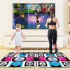 Dance Pad - Non-Slip Sensitive USB Dance Blanket, Interactive Fitness Play Mats, Electronic Dancing Pad | Dancing Mixer Rhythm Step Play Mats for Pc Laptop Video Game Show Outdoor Indoor view 2