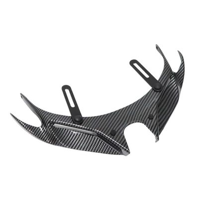 Motorcycle Front Fairing Winglets Aerodynamic Wing Side Wings Spoiler For HONDA for FORZA 350 NSS350 2023 2024 [part](Carbon Fiber)