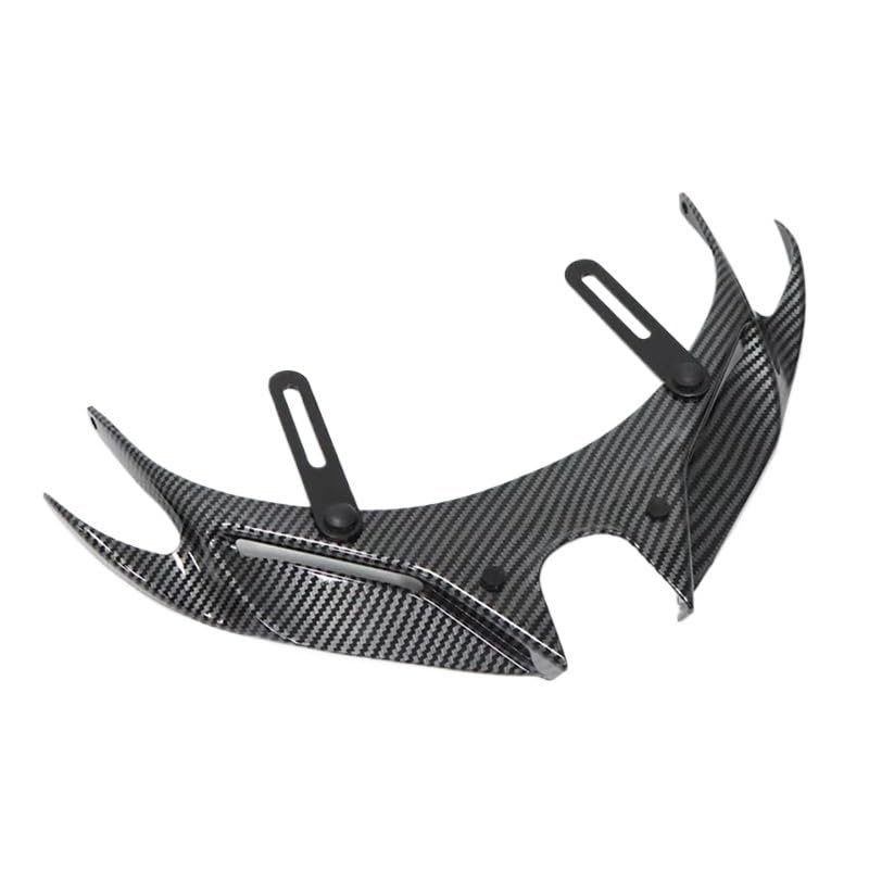 Motorcycle Front Fairing Winglets Aerodynamic Wing Side Wings Spoiler For HONDA for FORZA 350 NSS350 2023 2024 [part](Carbon Fiber)