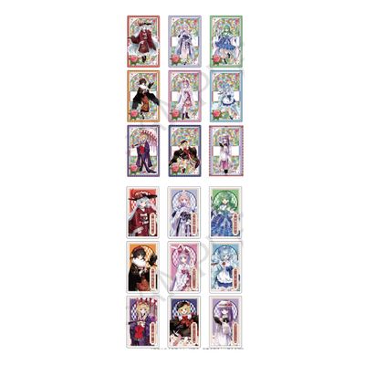 Touhou Project Hologram Card Haikara Ver. 2, 1 Box