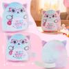 10th Birthday Cat Plush Toy, 8 Inch In My Double Digits Era Stuffed Animal, Soft Tie Dye Plushie Pillow with Heart Glasses & Guitar, Cute Birthday Gift for 10 Year Old Girls Kids Party Decor view 2