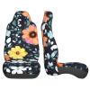 BLWSLC Bus, Ferry Seat Covers, Protect Cars, SUVs, Trucks, Vans, Car Seat Covers, Beautiful Colourful Flowers Printed Car Seat Covers - 2 Pack view 3