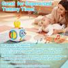 MoraBaby Robot Musical Busy Cube for Toddlers 1-3 Years Old, Montessori 6-in-1 Activity Cube with Lights & Sounds, Wheels for Tummy Time & Crawling Training, Birthday Gifts for Baby boy & Girl view 4