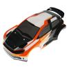 1:12 Scale RC Shell Body Accessories DIY Upgrade PVC Replacement, RC Vehicle Bodies Spare Parts for SY1203 Mini AWD, Orange White view 1