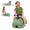 Nuby Boogie Buggy 3-in-1 Scooter for Kids - Walker, Scooter & Caster Board - Indoor & Outdoor Ride-On Toy for Ages 12+ Months - Green view 1