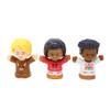 Fisher-Price Replacement Parts for Collectible Little People Holiday Christmas Santa's Village Playset HGP72 - Replacement Set of 3 Happy Child Figures in Reindeer Outfits view 2
