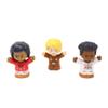 Fisher-Price Replacement Parts for Collectible Little People Holiday Christmas Santa's Village Playset HGP72 - Replacement Set of 3 Happy Child Figures in Reindeer Outfits view 3