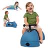Nuby Boogie Buggy 3-in-1 Scooter for Kids - Walker, Scooter & Caster Board - Indoor & Outdoor Ride-On Toy for Ages 12+ Months - Blue view 1