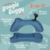 Nuby Boogie Buggy 3-in-1 Scooter for Kids - Walker, Scooter & Caster Board - Indoor & Outdoor Ride-On Toy for Ages 12+ Months - Blue view 2