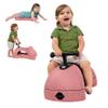 Nuby Boogie Buggy 3-in-1 Scooter for Kids - Walker, Scooter & Caster Board - Indoor & Outdoor Ride-On Toy for Ages 12+ Months - Pink view 1