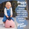 Nuby Boogie Buggy 3-in-1 Scooter for Kids - Walker, Scooter & Caster Board - Indoor & Outdoor Ride-On Toy for Ages 12+ Months - Pink view 3