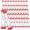 ToysCentral Basics Sand Timers in Bulk for Little Ones, Mini Sand Clocks for Classrooms, Homes, 50 Pcs Plastic Covered Hourglass Timers with White Sand for Games, Compact Countdown Tools view 2