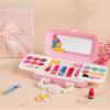 Disne Princess Makeup Set,for Little Girl ,Girls Makeup, Children's Play Makeup Set Box,, Princess Style Makeup Box, Suitable for Girls' Birthday Gifts view 4