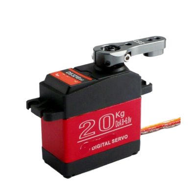 20Kg DS3218 Digital servo with 25T servo arm, Metal Remote Control Toy, Waterproof 180 Degrees