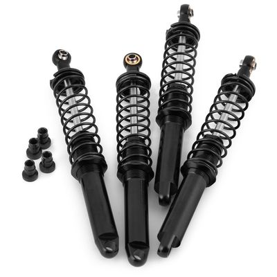 4Pcs for RC Car Shock Absorber 90/100/110/120mm Oil Damper for 1/10 Axial SCX10 90046 TRX4 D90 D110 RR10 Wraith 90048(100mm 4pcs)