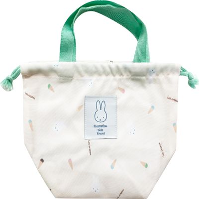 Miffy BN2304IV Drawstring Bag with Gusset