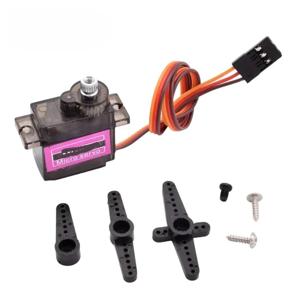 1pcs Servo Motor Metal Gear Simulation Remote Control Servo Motor 180 360