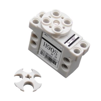 Servo Motor 180 360 Degree Compatible Large Torque Block servo Digital Metal Gear(360 4pin)