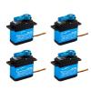 4pcs Servo 25KG High Speed Metal Gear Digital Servo 25T Arm for 1/8 1/10 view 1