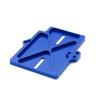 Compatible with TRAXXAS for Mini for Maxx RC Monster Truck Cars Upgrade Part Accessories Aluminum ESC Mounting Plate RC Upgrade Spare(Blue) view 2