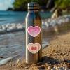 100 PCS Heart Sticker, I Love You Stickers Pack for Girlfriend Boyfriend,Cute Valentine's Day Waterproof Vinyl Stickers for Water Bottles Laptop,Gift Boxes Decals,Party Supplies view 4