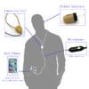 VKBAND 108B Mini Hidden Spy Earphone Short Wireless Earpiece Headset/Wireless in-Ear Earpiece with Microphone/Covert Communication Receiver view 3